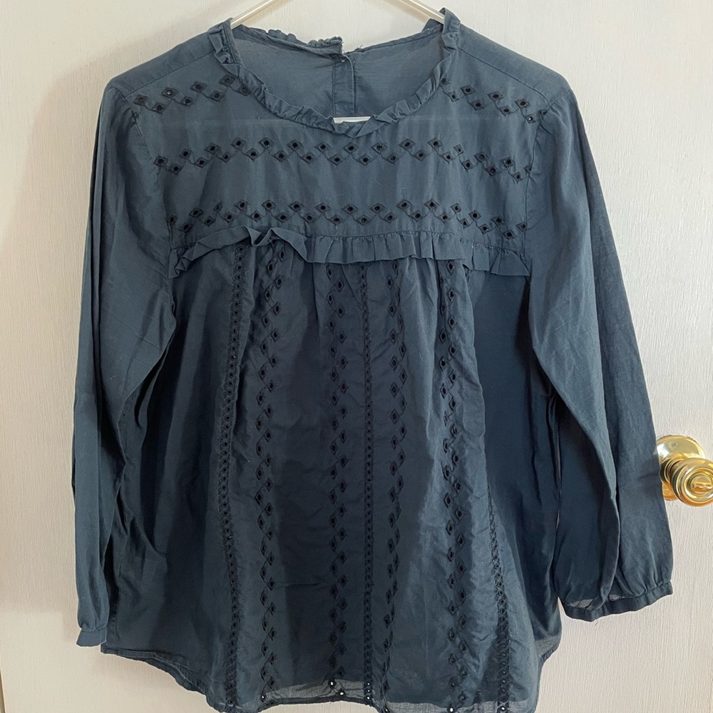 Dark Green Clip-Dot Loft Shirt